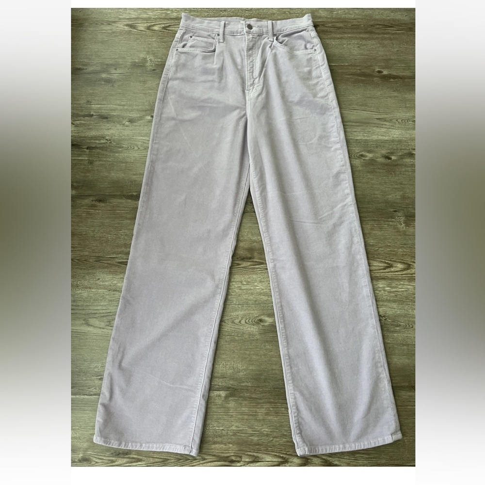 Mother Tunnel Vision Sneak Corduroy Straight Pant Hopscotch Womens 29 - Picture 2 of 16
